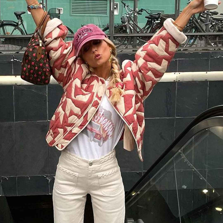 Chic Women's Printed Blazer Patterns