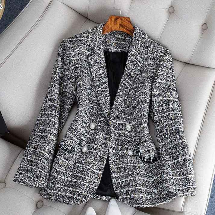 Women's Elegant Blazer for Any Occasion Black