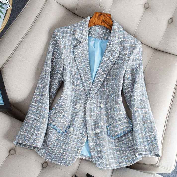 Women's Elegant Blazer for Any Occasion Blue