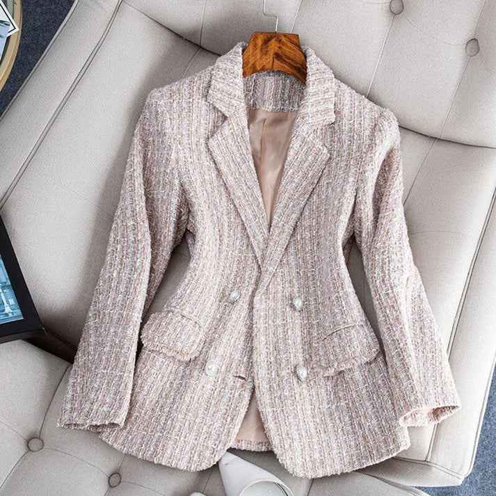 Women's Elegant Blazer for Any Occasion Pink