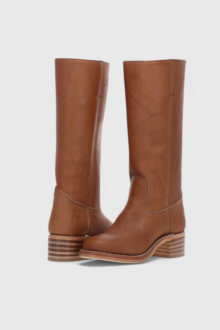 Grace | Modern Classic Boots for All-Season Wear Brown