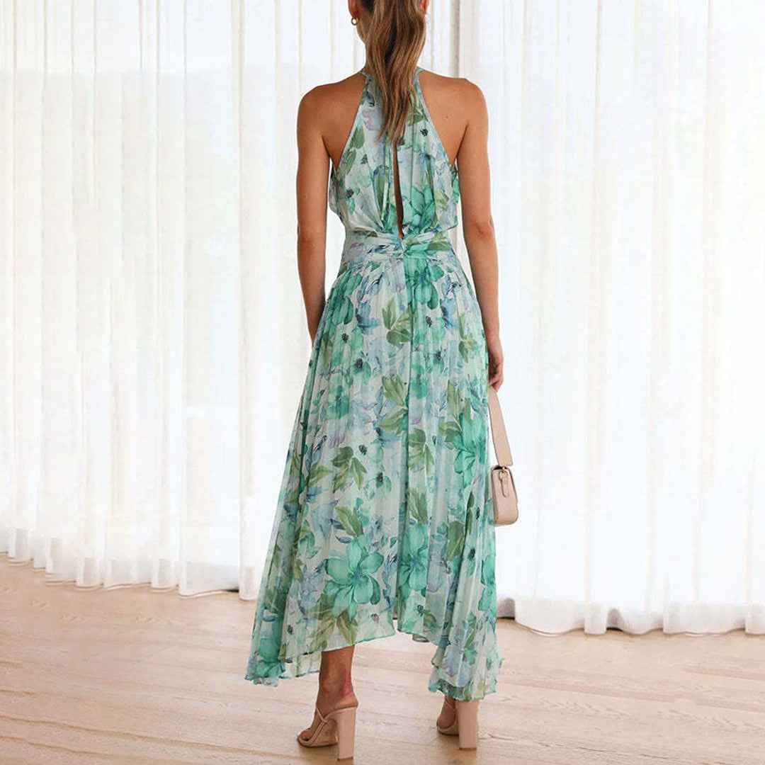 Rosie | Elegant Floral Breeze Maxi Dress for Summer