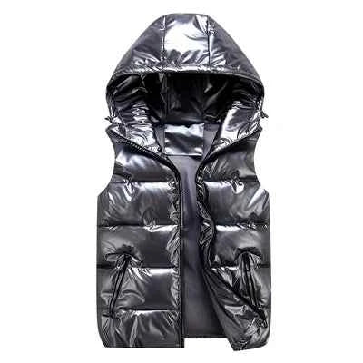Men's Reflective Hooded Vest
