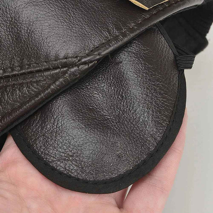 Genuine Leather Cap - Stylish and Durable Headwear