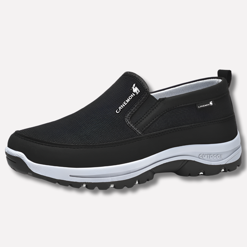 Men's Waterproof Balance Shoes for All-Weather Comfort Black