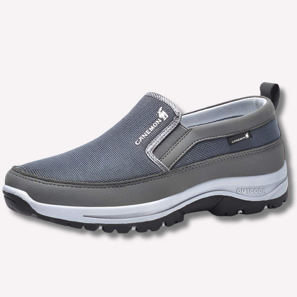 Men's Waterproof Balance Shoes for All-Weather Comfort Grey