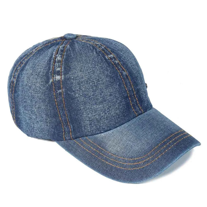 Vintage Washed Denim Cap