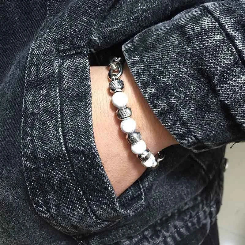 Natural Stone Bracelet - Elegant and Unique Design