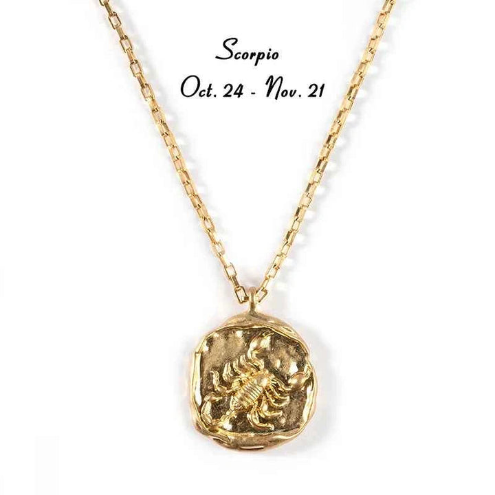 Astrological Sign Necklace Collection Scorpio As pictures