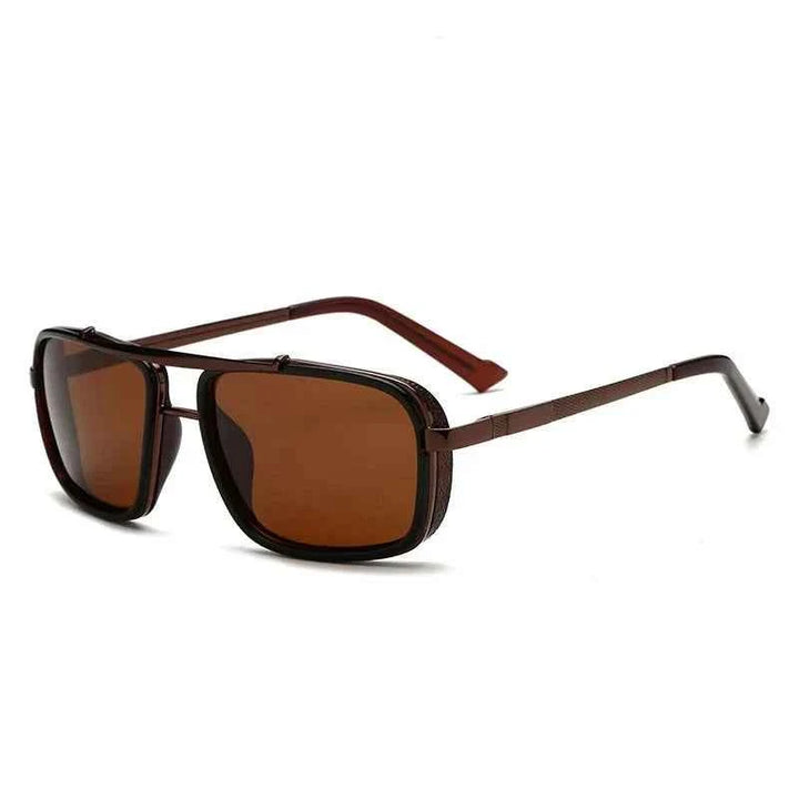 Classic Polarized Navigator Sunglasses Brown
