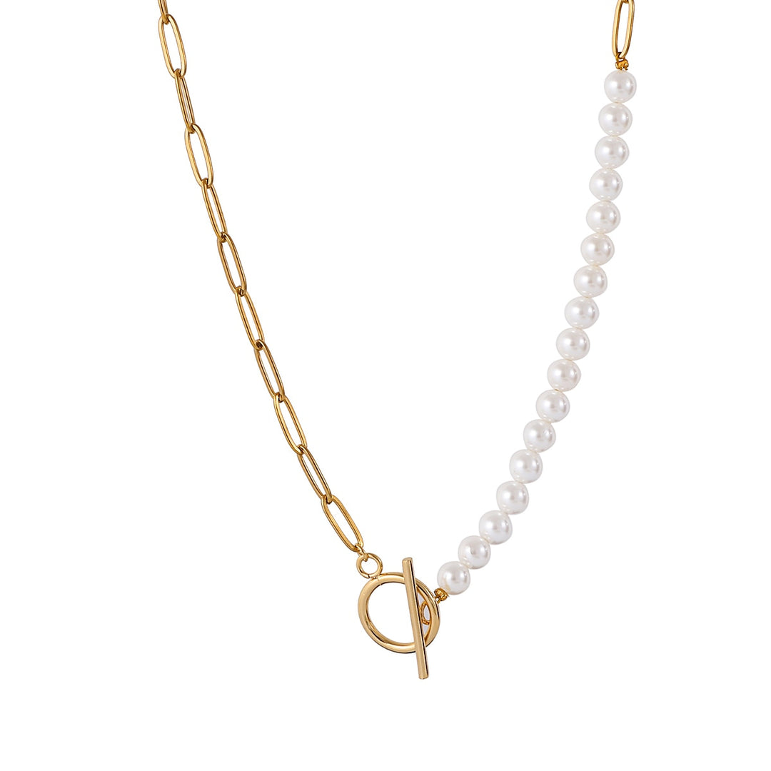 Sophia | Women's Pearl Jewelry Set - Timeless Bracelet & Necklace
