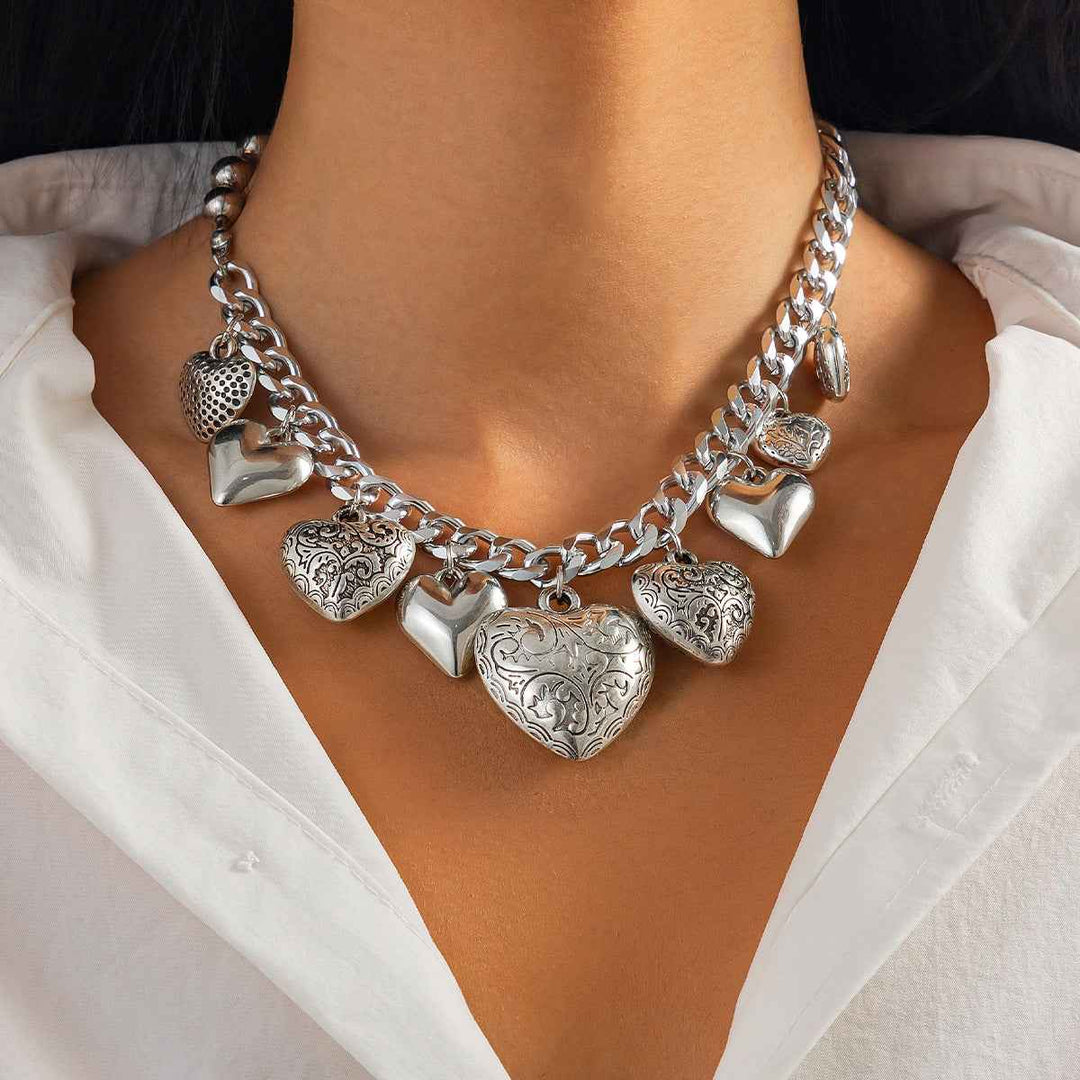 Classic Heart Jewelry Set