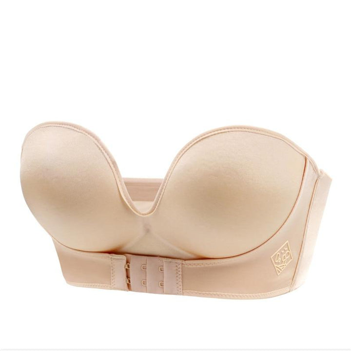 Norah | Women's Seamless Strapless Bra with Invisible Fit Beige