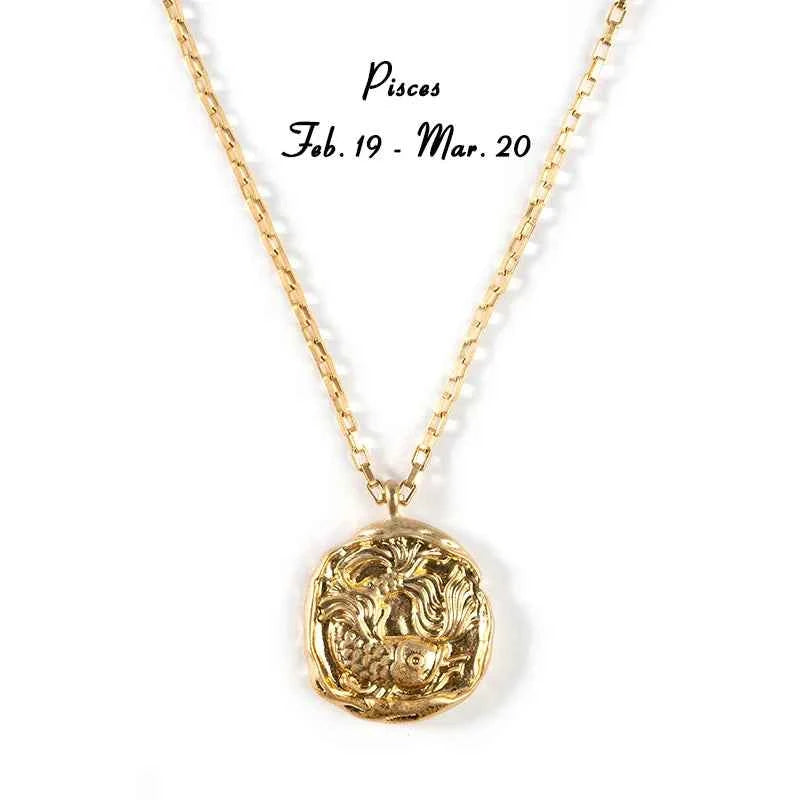 Astrological Sign Necklace Collection Pisces As pictures