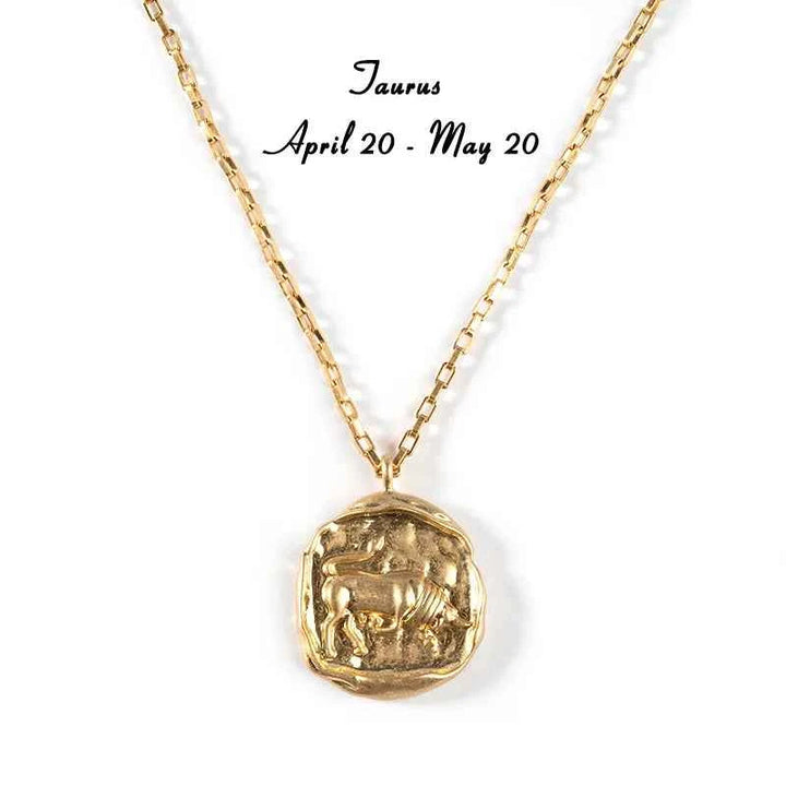 Astrological Sign Necklace Collection Taurus As pictures
