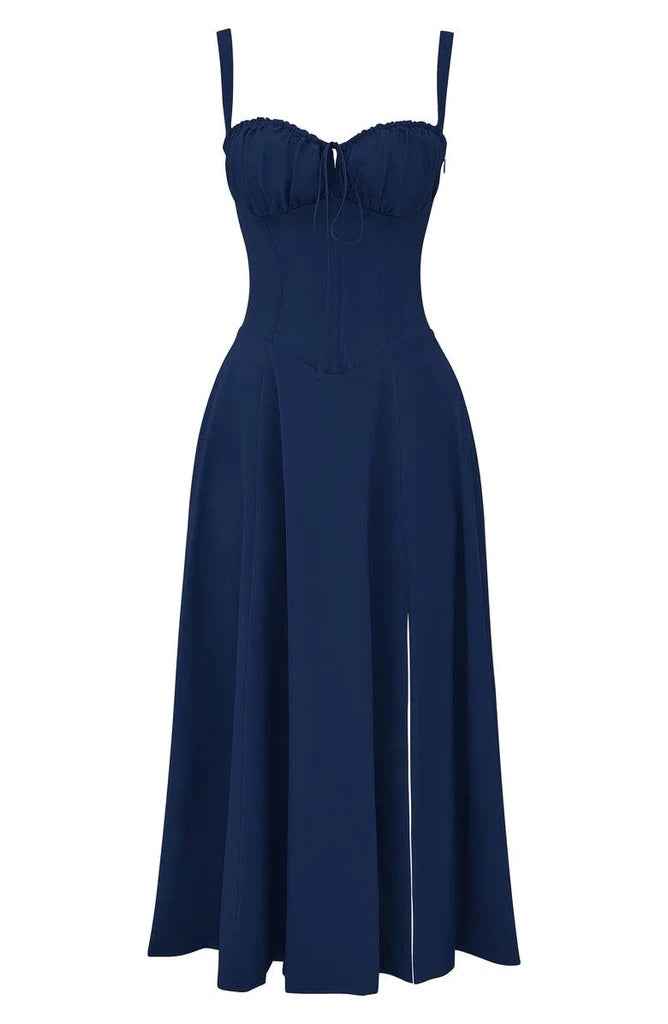 Sally | Spring Dress - Floral Print Party Dress