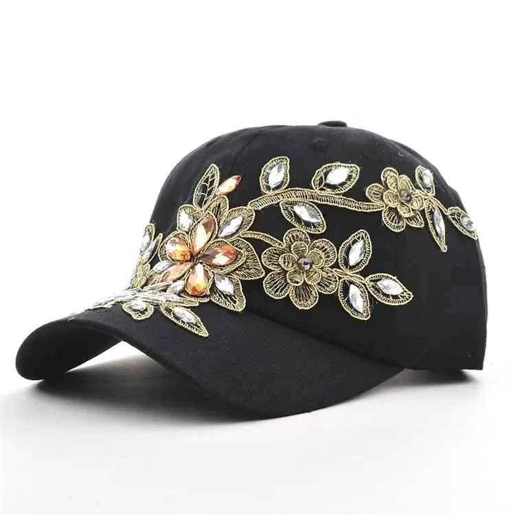 Stylish Denim Cap for Everyday Wear Black