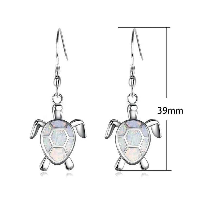 Charming Turtle-Inspired Earrings