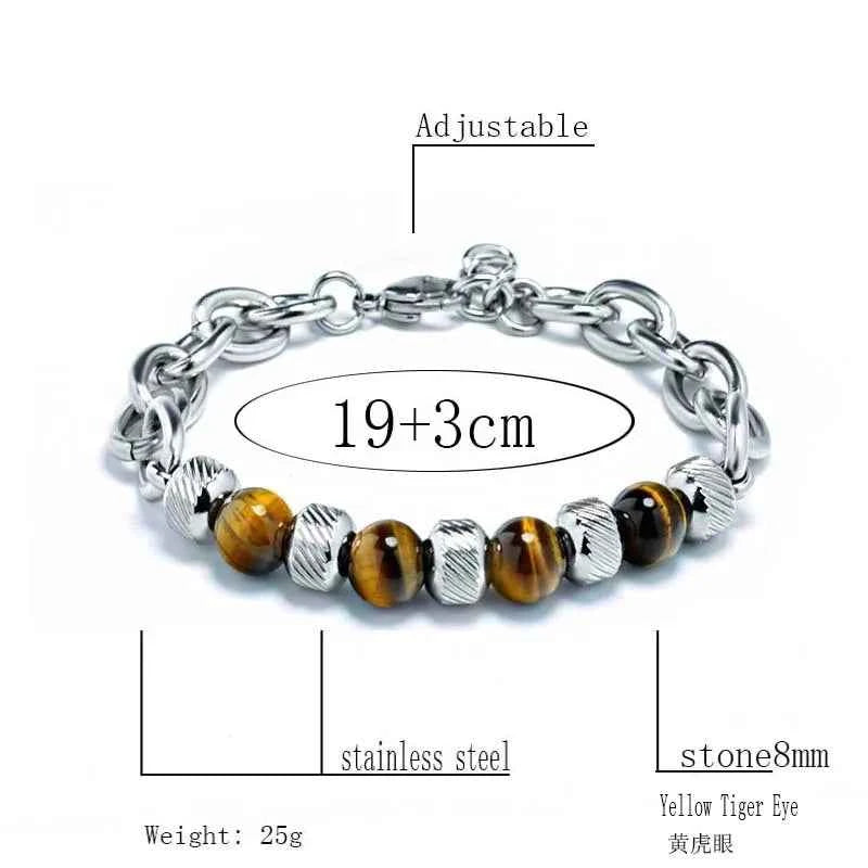 Natural Stone Bracelet - Elegant and Unique Design