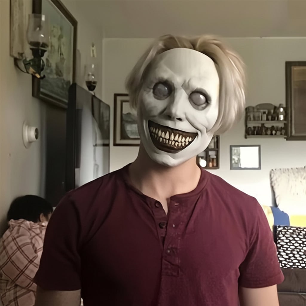 Halloween's Realistic Full Face Horror Costume Mask