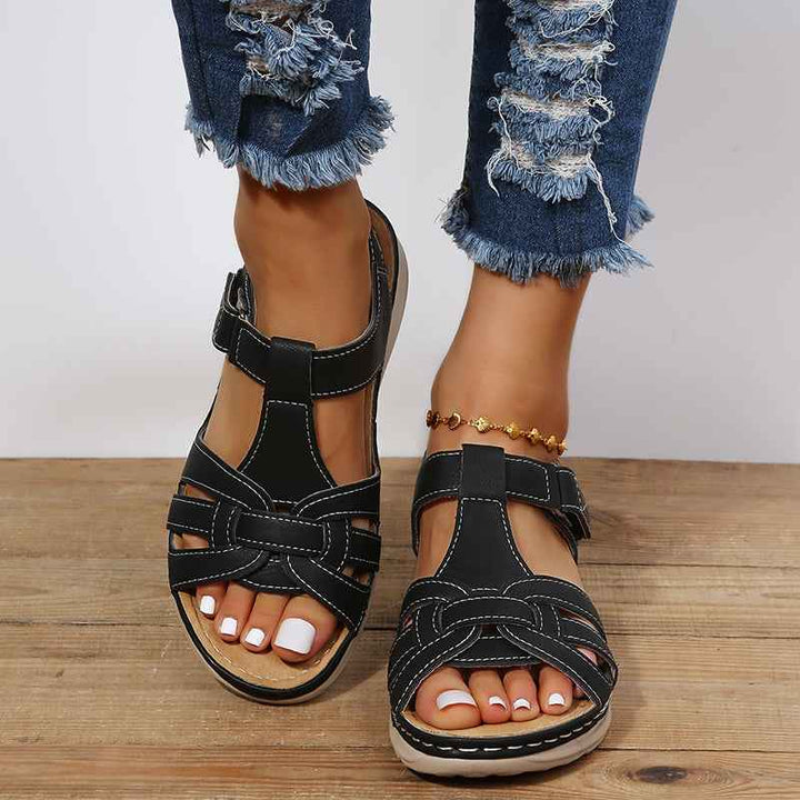 Sophia | Women's Orthopedic Sandals for Bunion Correction Black