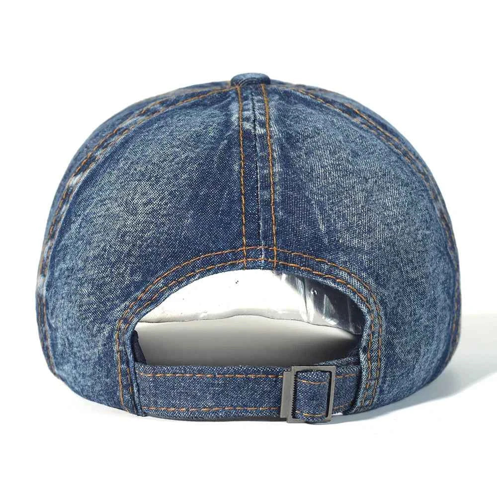 Vintage Washed Denim Cap