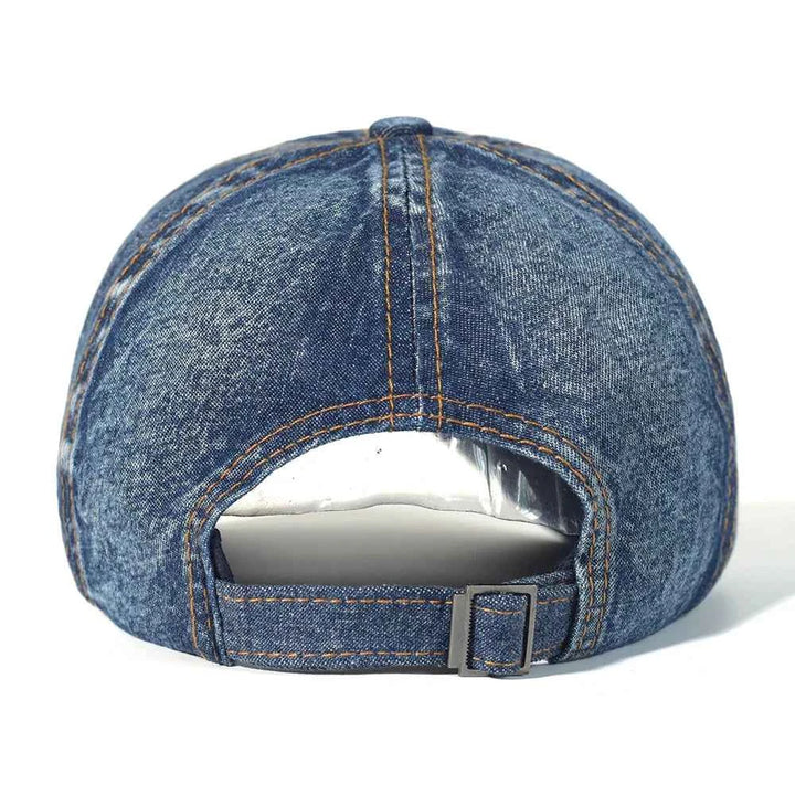 Vintage Washed Denim Cap