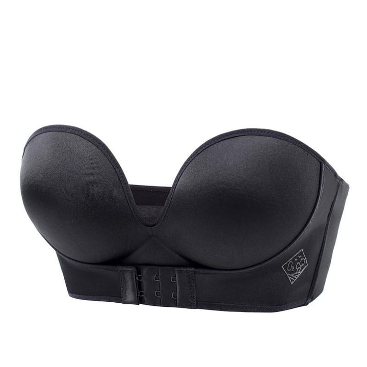 Norah | Women's Seamless Strapless Bra with Invisible Fit Black