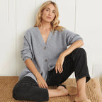 Women's Classic Knit Button Cardigan
