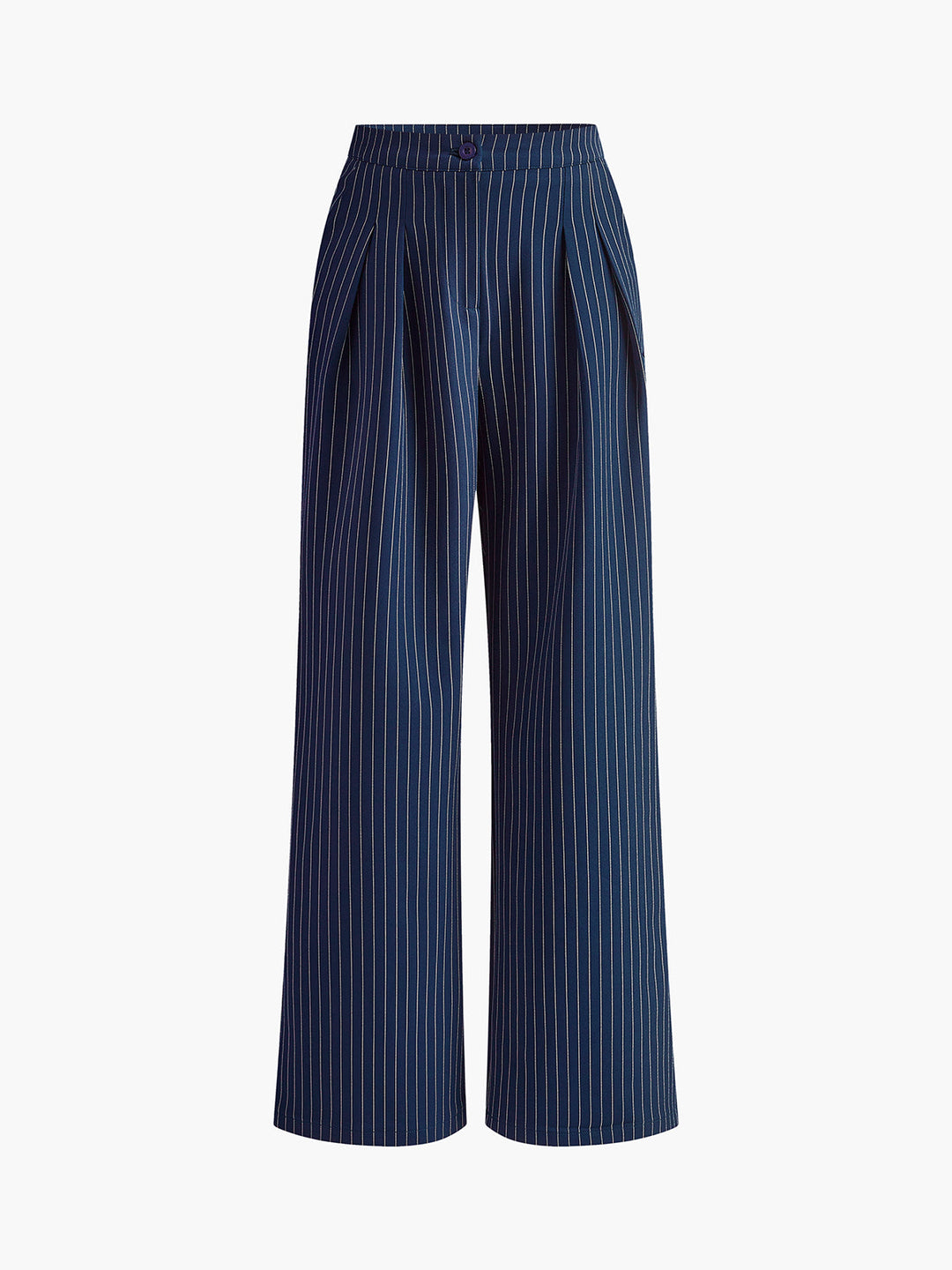 Hedy | Women's Elegant High-Waist Striped Wide-Leg Trousers