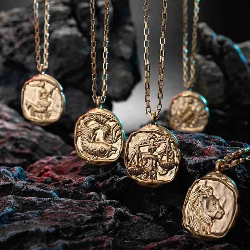 Astrological Sign Necklace Collection Aquarius As pictures