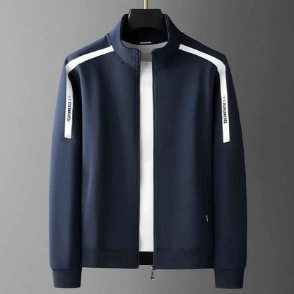 Tracksuit Set Tailored Fit Royal Navy Deep Black Two-Piece