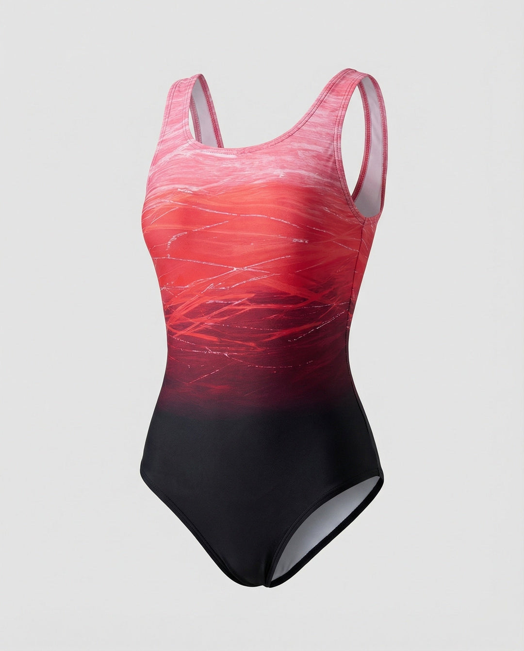Comfortable Women's Swimsuit - Quick-Drying, Sporty Open Back Design