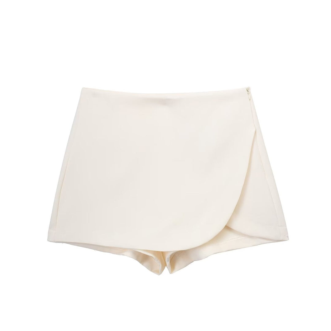 Jace | Women's Luxe Essential Skorts Beige