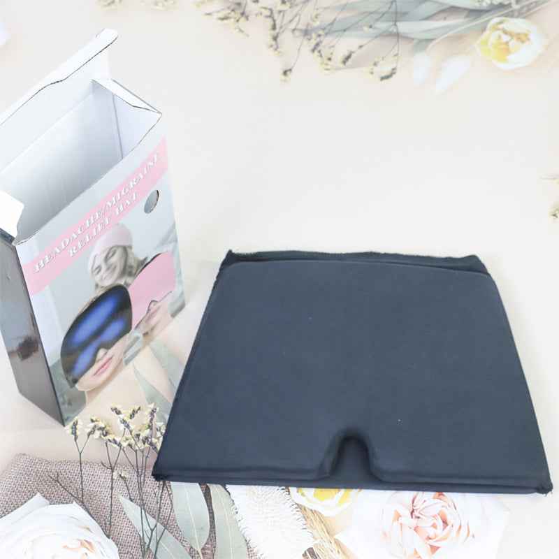 Ice Compress Headache Mask - Soothing Relief for Migraines, Stress, and Tension