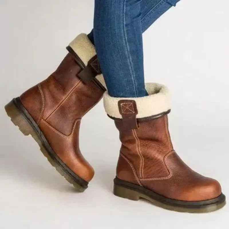 Insulated Comfort Women's Cowboy Boots – Stylish & Warm