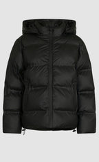 Women's Insulated Puffer High Collar Zip Front Pocket Winter Jacket