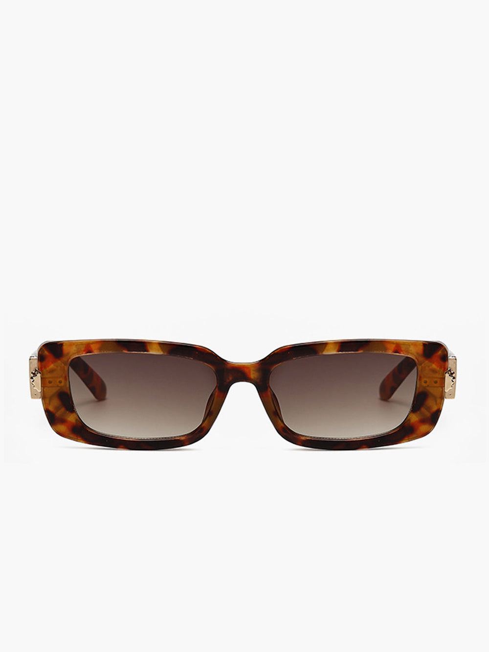 Jalee | Women's Square Leopard Print Fashion Sunglasses