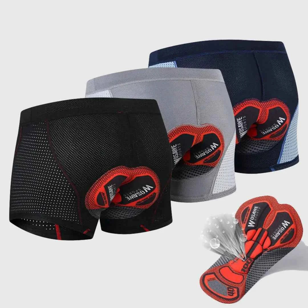 Men's Breathable Padded Cycling Shorts All 3 Colors (SAVE $40)