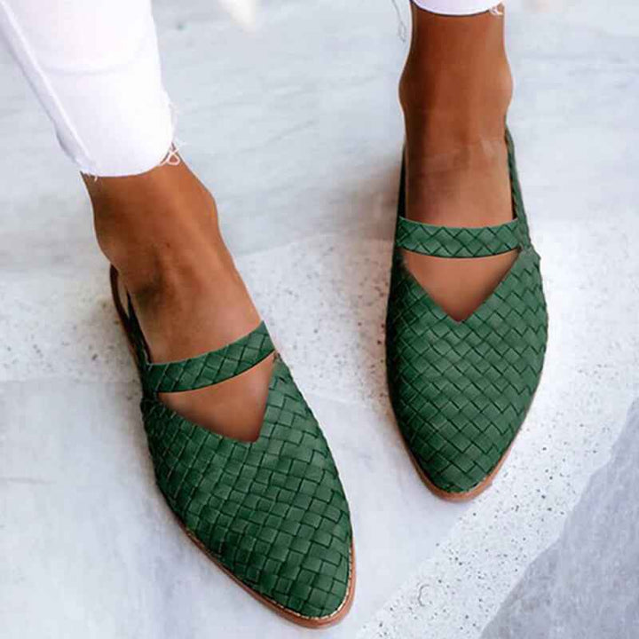 Elegant Women's Riviera Sandals Green