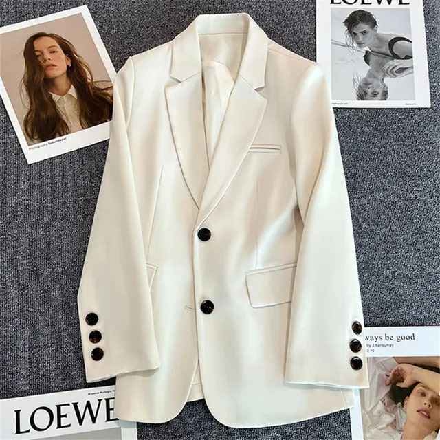 Women's Timeless Oversized Blazer Beige