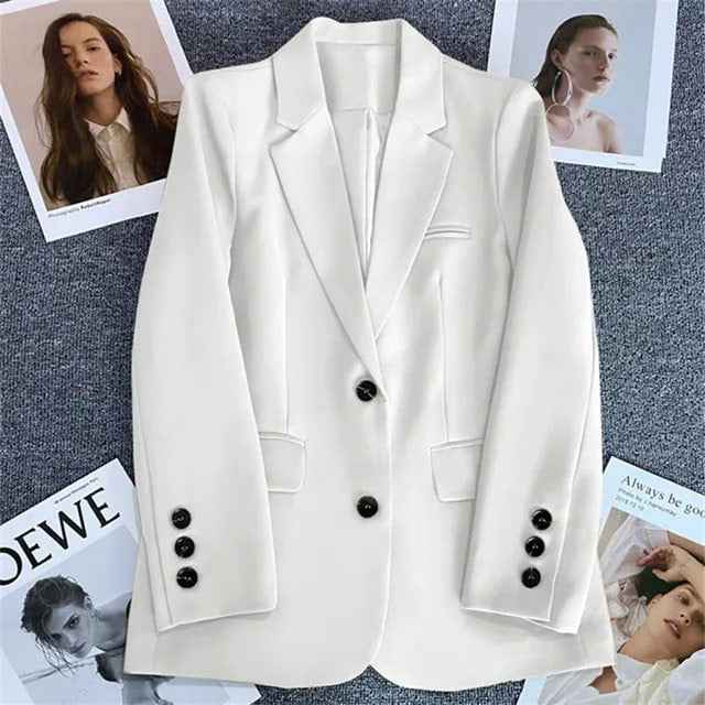 Women's Timeless Oversized Blazer White