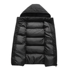 Men's Drawstring Puffer Insulated Jacket Winter Essential