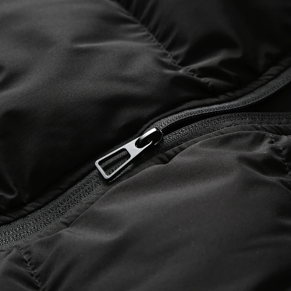 Men's Drawstring Puffer Insulated Jacket Winter Essential