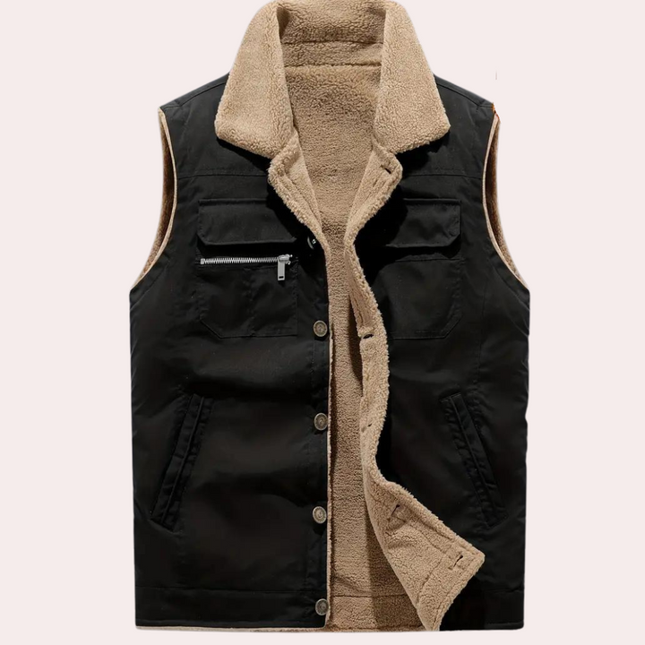 Men's Stylish and Comfortable Vest Black