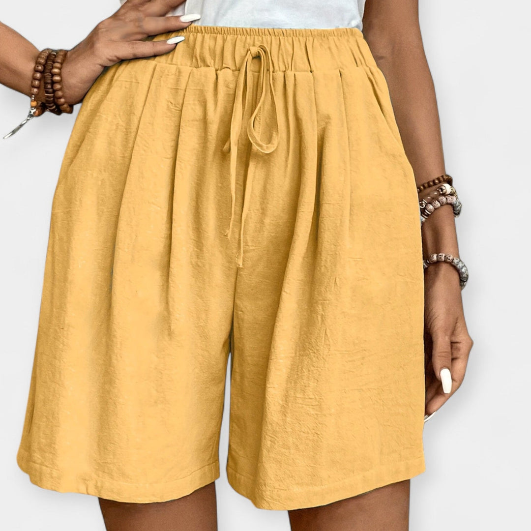 Women's Airy Shorts for Ultimate Comfort Yellow