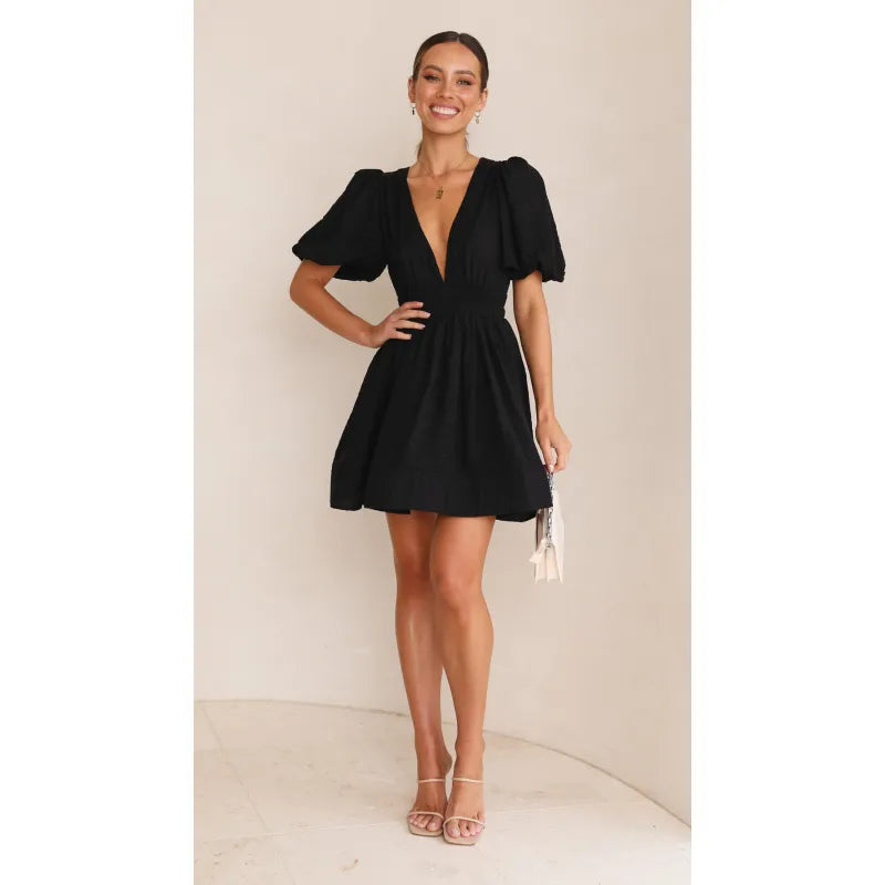Judy | Stylish Mini Dress for Women - Breathable and Comfortable