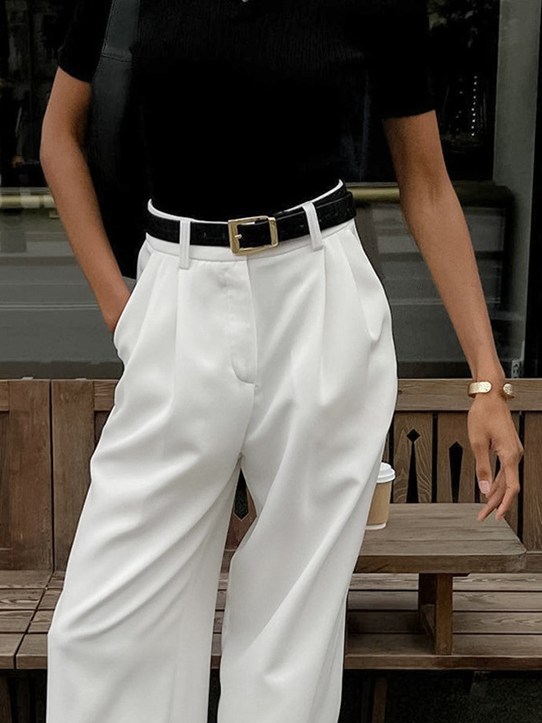 Julea | Stylish High-Waisted Trousers for Women