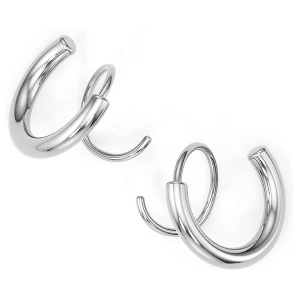 Juna | Women's Statement Spiral Earrings - Stylish & Elegant
