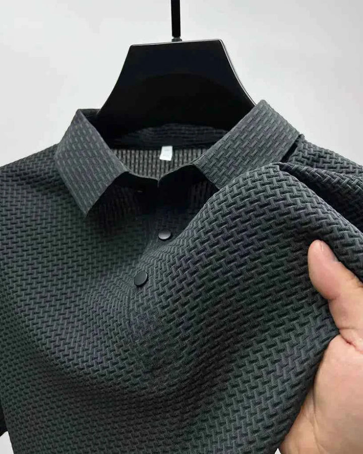Men's Elegant Stylish Polo Shirt Gray